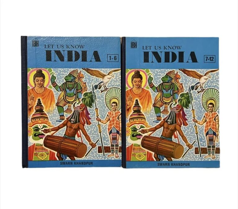 Let us know India 1-6, 7-12 / Дайте нам знать Индию. Часть 1-6, 7-12 на английском языке (комплект из 2 книг) Khandpur Swarn