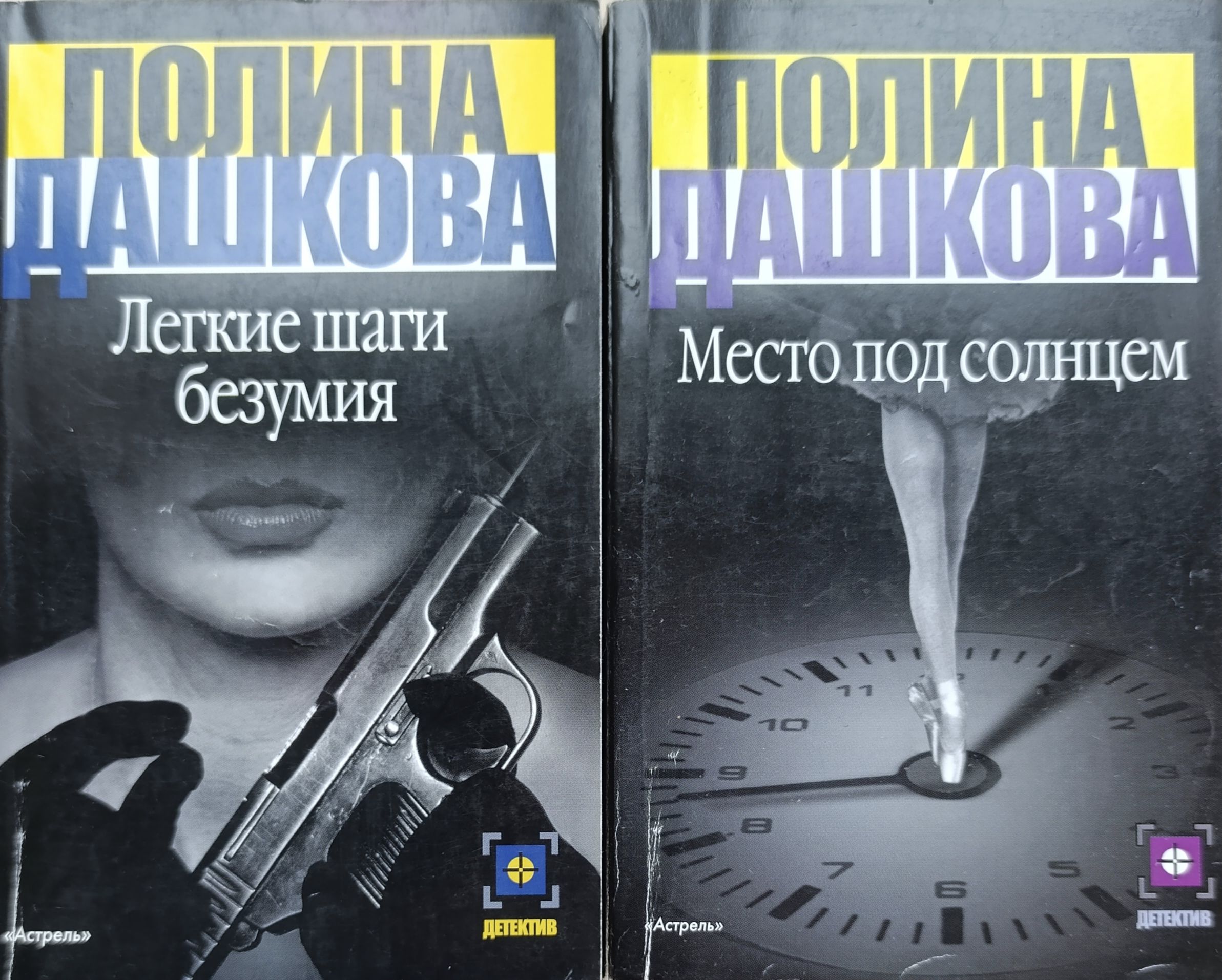 Место под солнцем. Легкие шаги безумия. Дашкова Полина. Комплект из 2- х книг