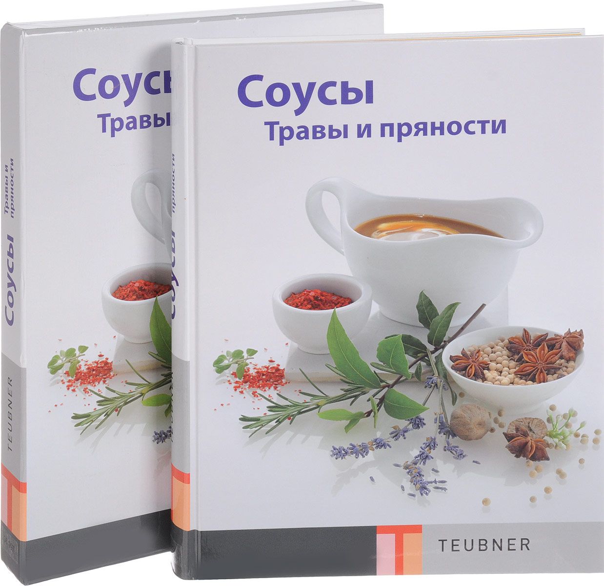"Соусы. Травы и пряности", Teubner (Тойбнер), 320 с., подарочное издание, коробка