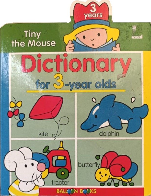Словарь для 3-летних (книга на английском языке (Dictionary for 3-year olds))