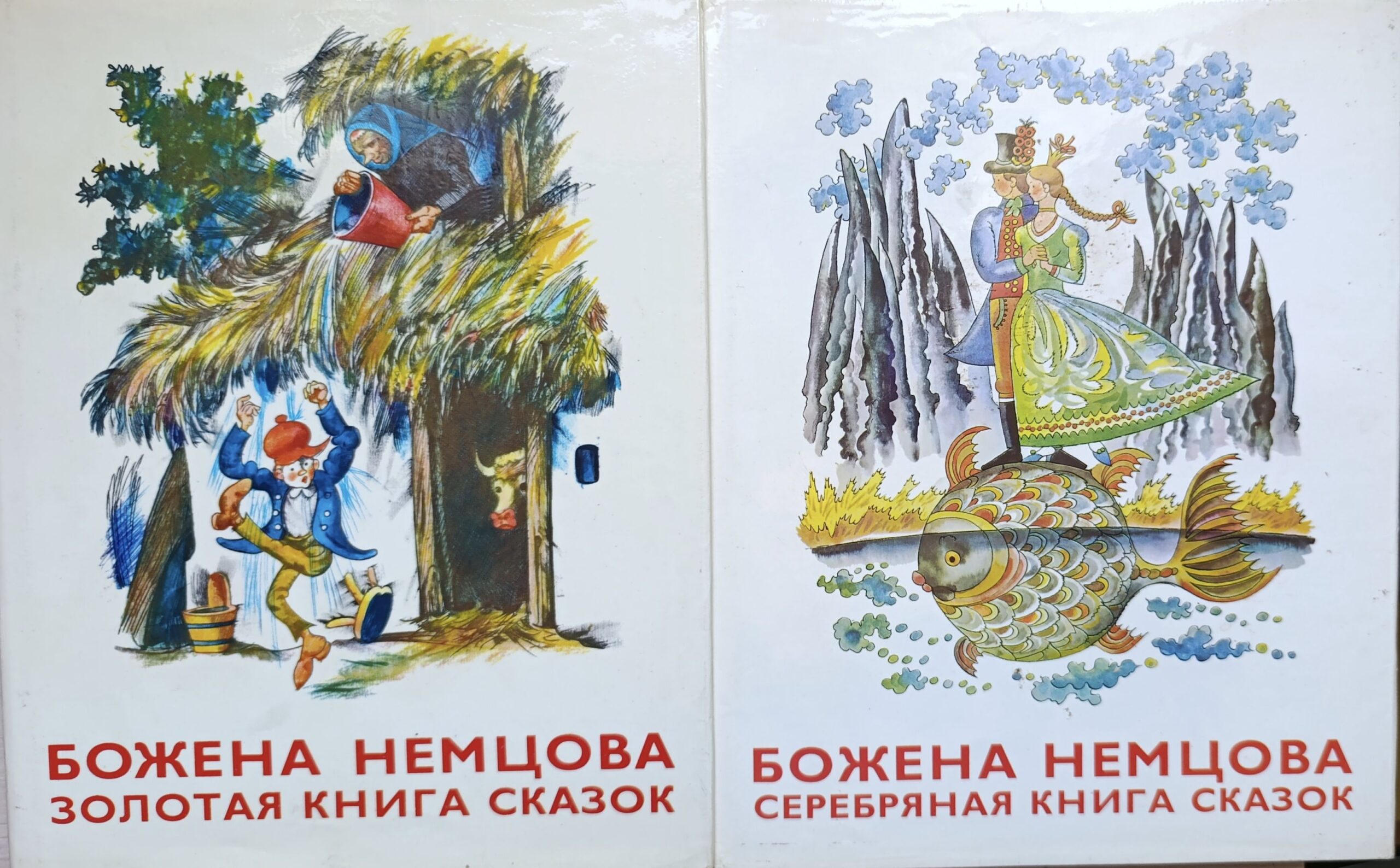 Золотая и Серебряная книга сказок / Немцова Божена / Комплект из 2 книг