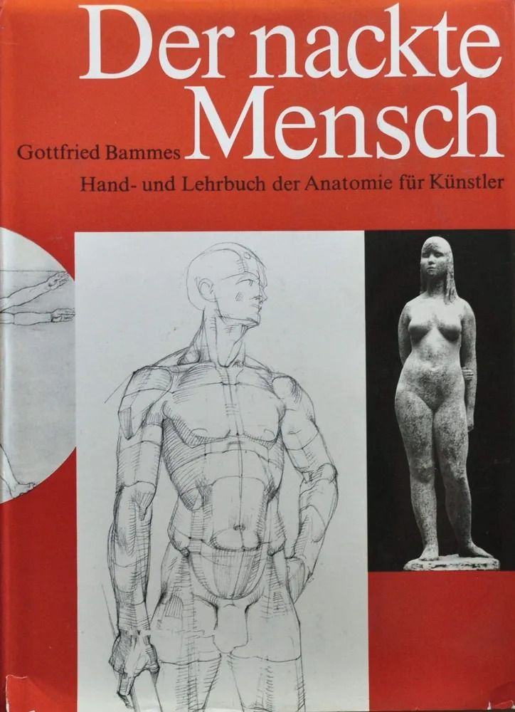 Der Nackte Mensch. Нагой человек. / Настольная книга по анатомии для художников