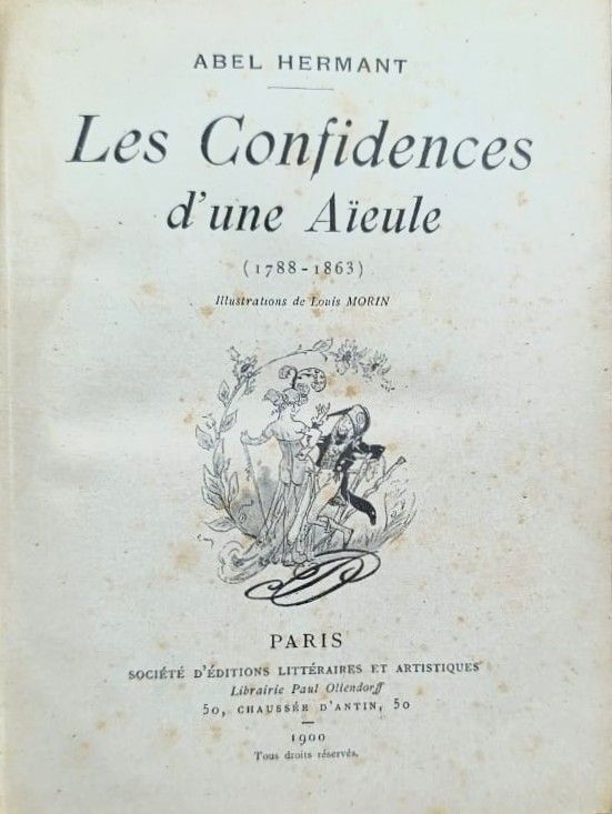Les Confidences d'une A eule (Секреты прародительницы (книга на французском)) — изображение 3