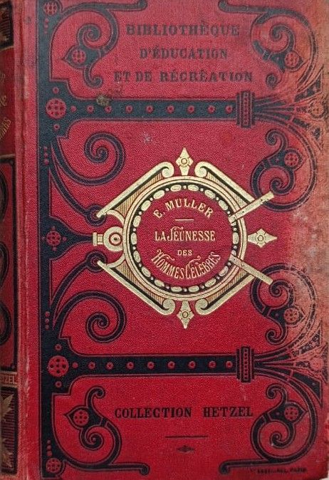 La jeunesse des hommes c l bres (Молодость знаменитых людей (книга на французском))
