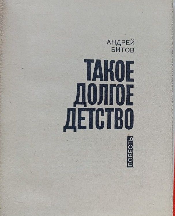 Такое долгое детство — изображение 3