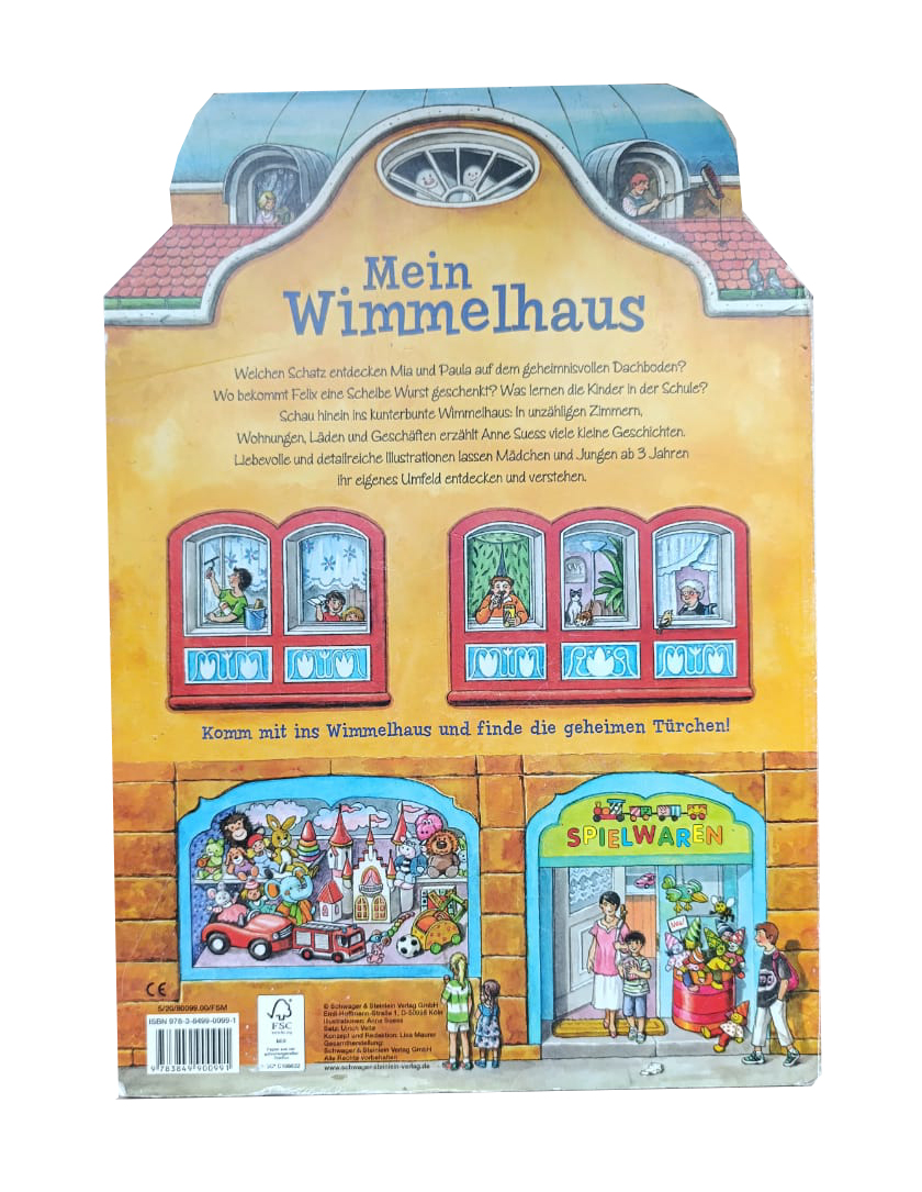 Mein Wimmelhaus (Прятки в доме (книга на немецком языке)) — изображение 2
